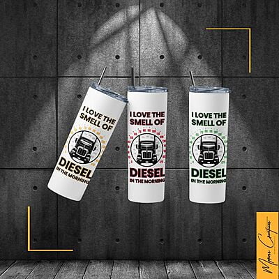 I love the smell of diesel - Tumbler
